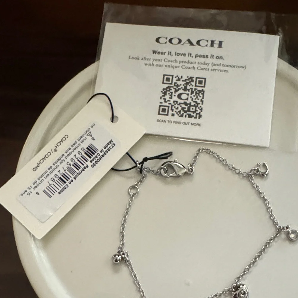 Coach Silver Chain Bracelet - Picture 9 of 10